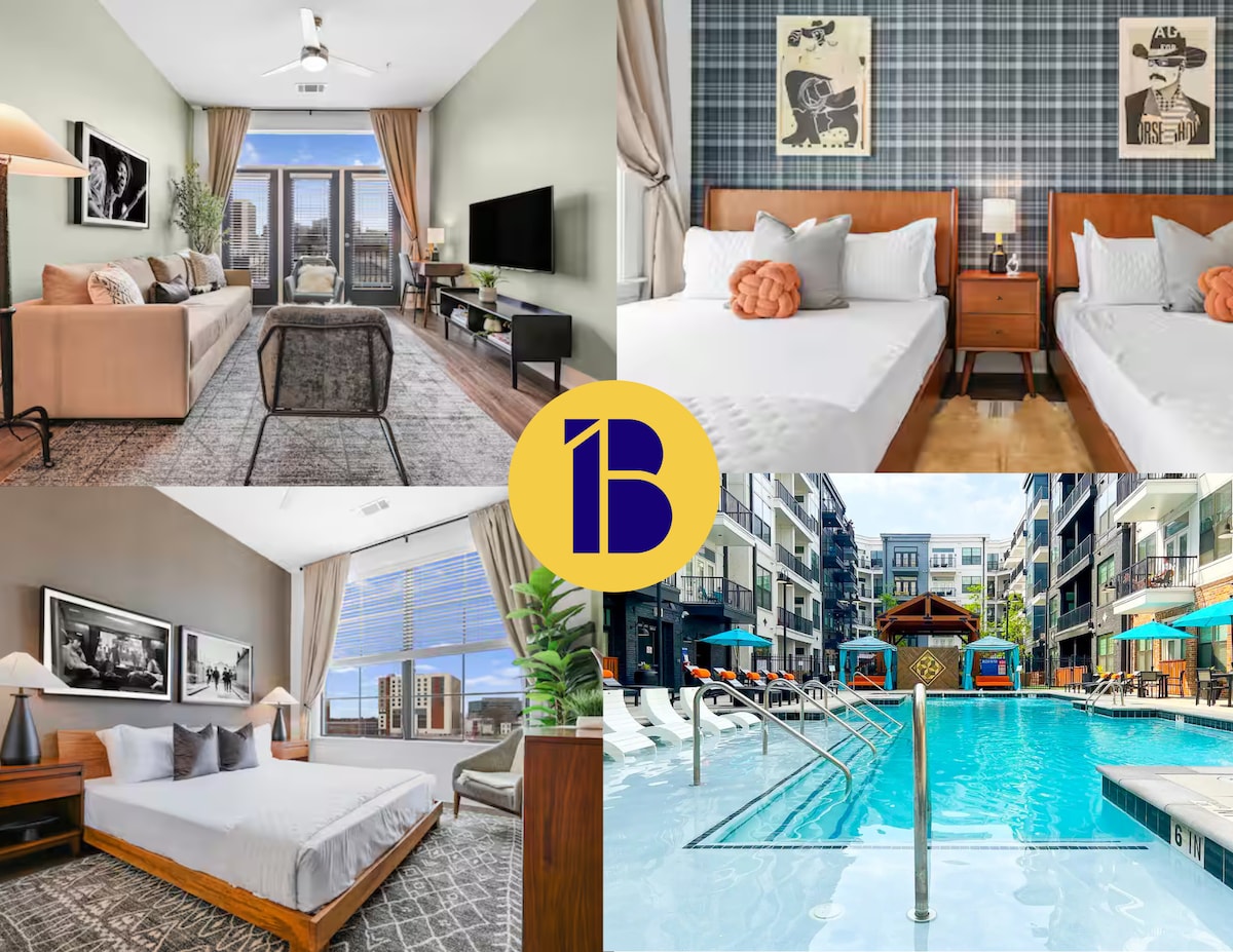 Trendy Nashville Getaway – Downtown - Apartments for Rent in