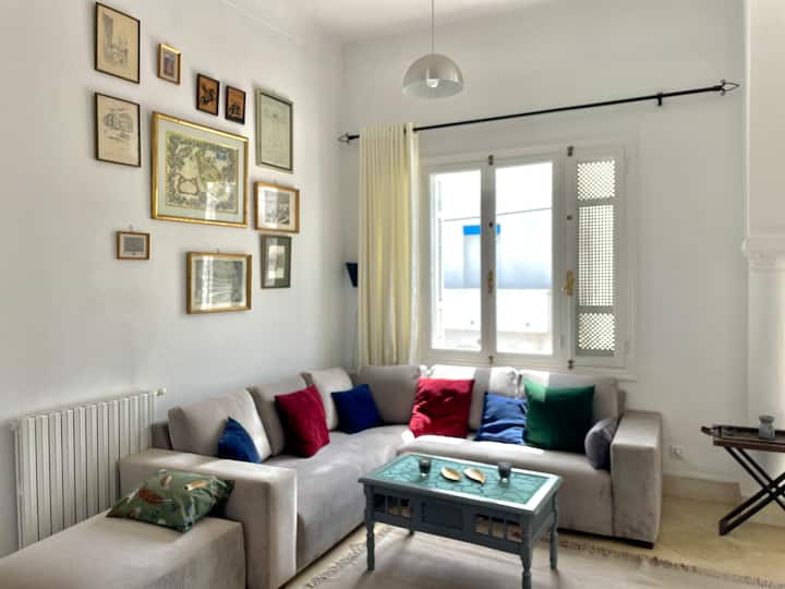 Maison Cosy Avec Rooftop Au Coeur De La Marsa - Sidi Bou Said