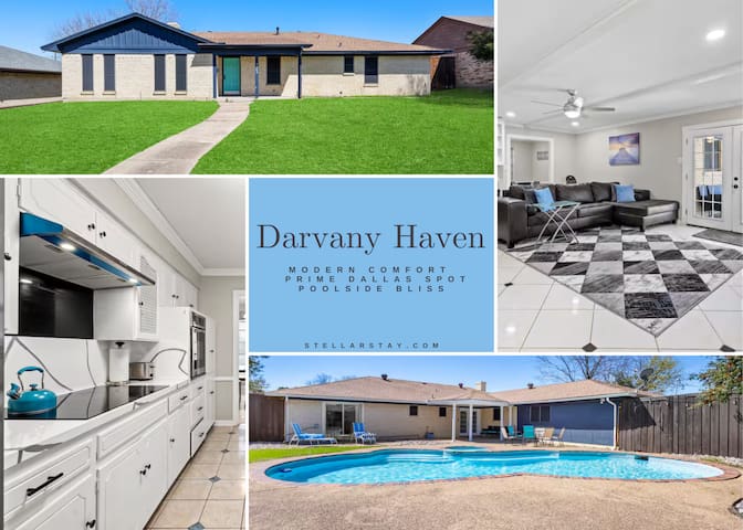 Darvany Haven: Pool & Spa Retreat @ Prime Location