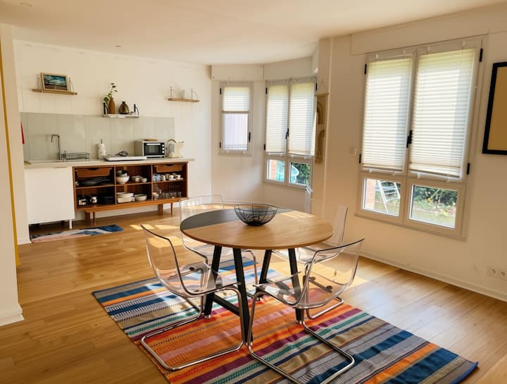 Séjour Zen à Rennes : Espace Yoga Terrasse Parking - Chantepie