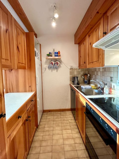 Top Airbnb: Terrace & Peaks Bright Stay with Views in Ollon