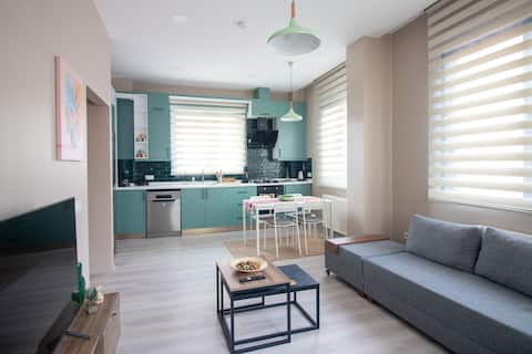 Beautifully Designed 3BR 2BA Duplex in Kemerburgaz