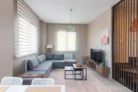 Kemerburgaz's Finest 2BR+2BA Duplex near Göktürk