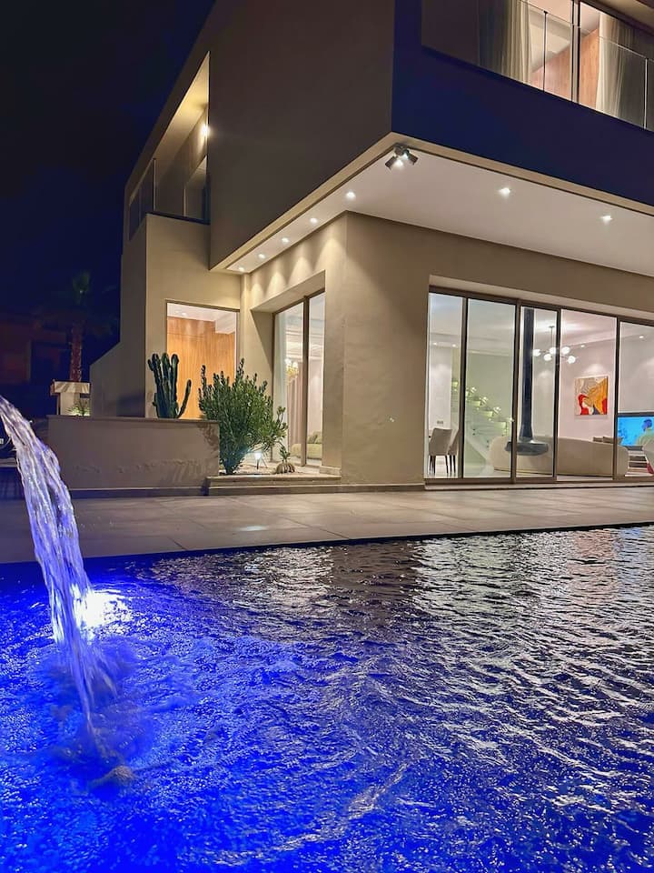 Villa De Charme Avec Piscine Privée, Hammam, Golf - Marrakesh