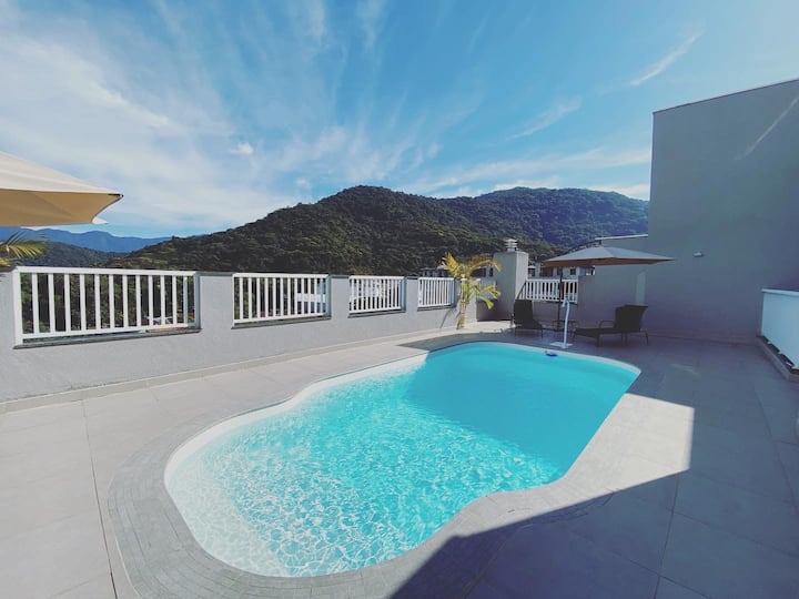 Nosso Sonho - Apartamento Completo E Com Piscina! - Ubatuba