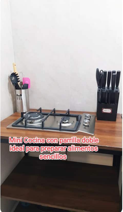 Top Airbnb: Mini Apartment “B.” Private, short stays in Saltillo