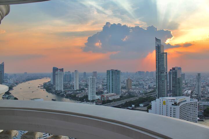 Pano River View• BTS •Iconsiam Asiatique• 130sqm gallery image 2