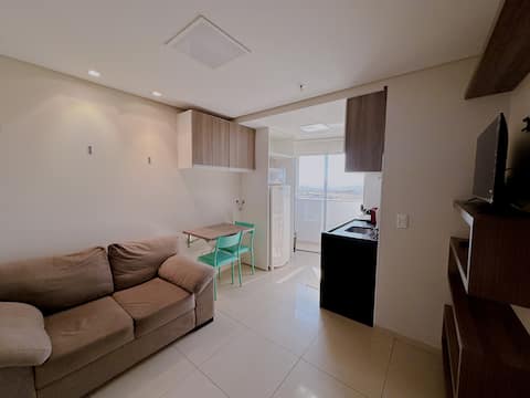 Airbnb em destaque: Flat in front of Flamboyant Shopping em Goiás