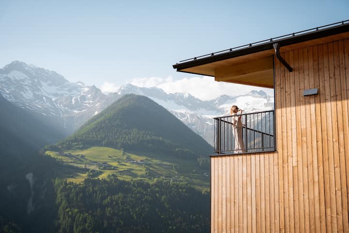 Lahnerhof - Romantisches Chalet Mit Bergblick - Valle Aurina
