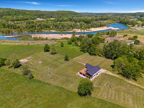 Elk View-Access Elk River-Rural Acreage-Huge Patio