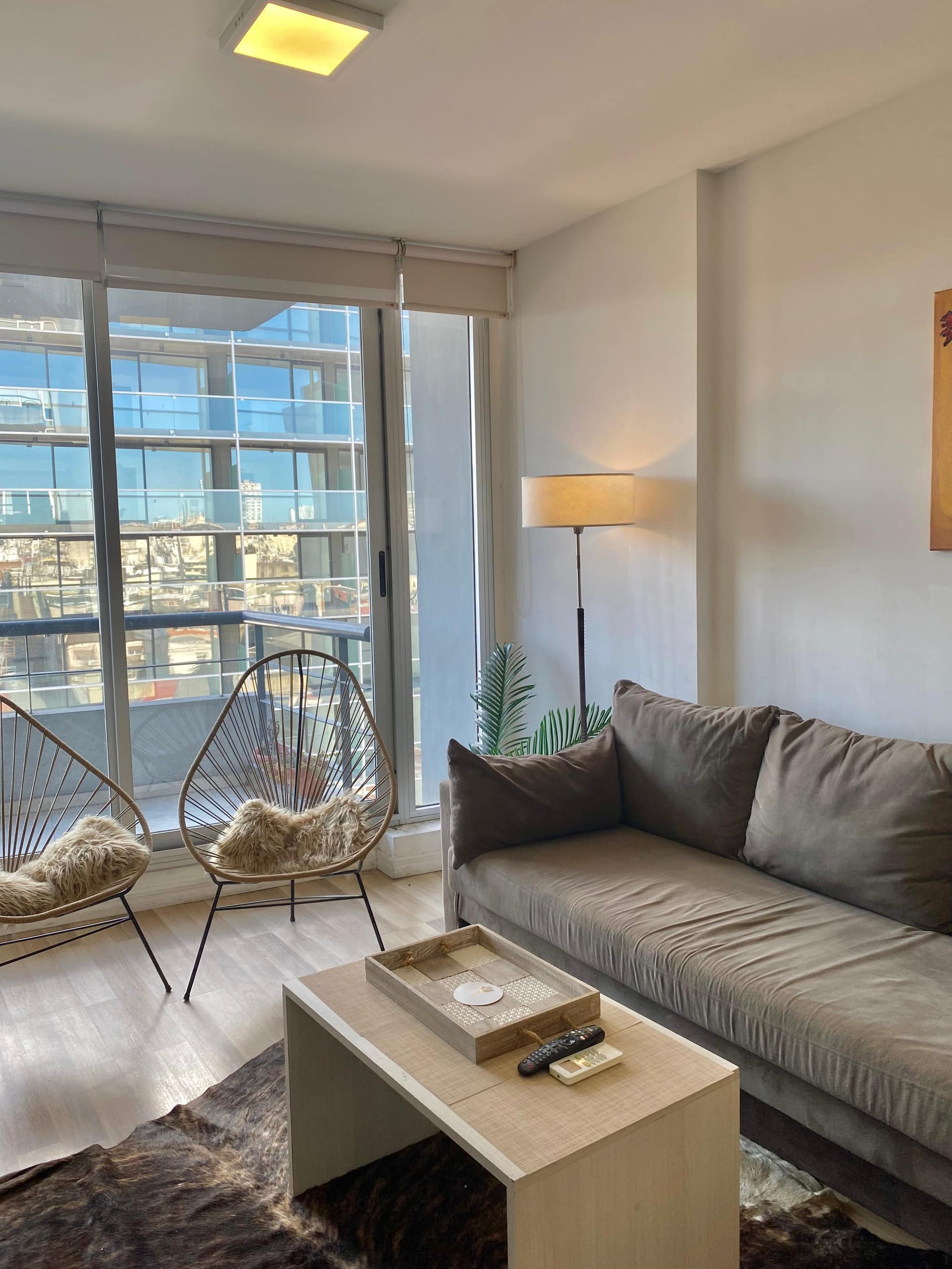 Two-room apartment with balcony in Buenos Aires