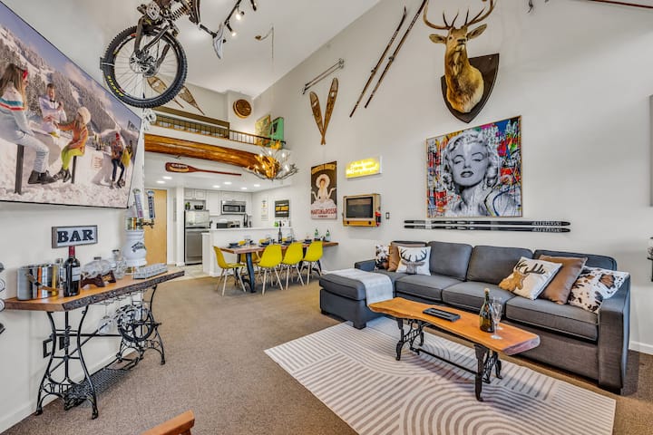 𖠰 𝙏𝙃𝙀 𝘼𝙇𝙋𝙄𝙉𝘼 Luxury loft in the Olympic Plaza