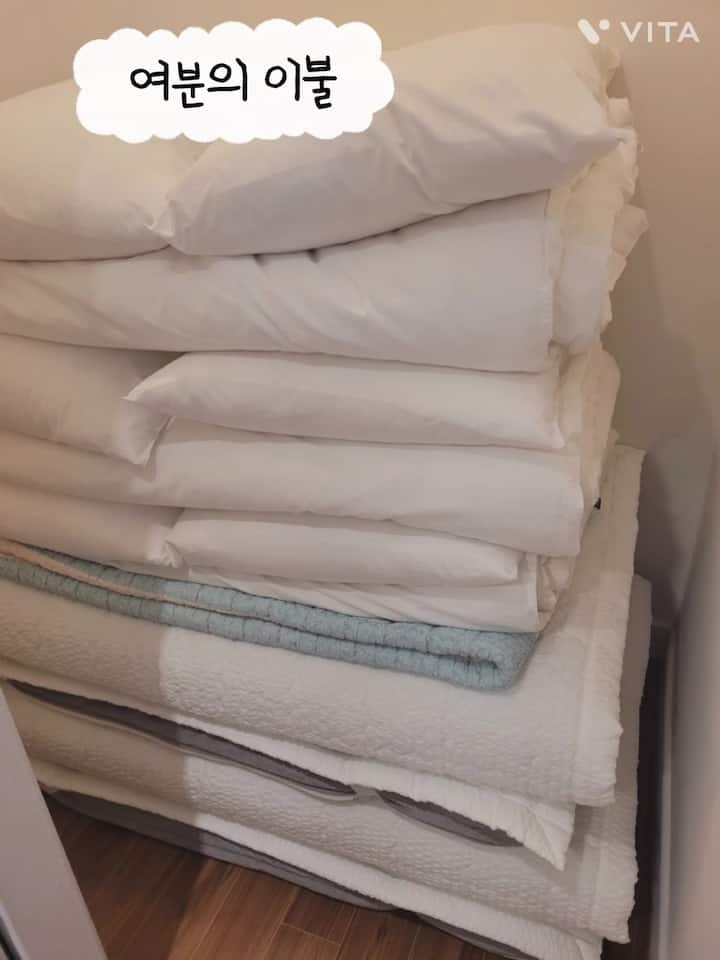 Това е допълнителна завивка
Можете да го използвате, ако имате допълнителни гости.