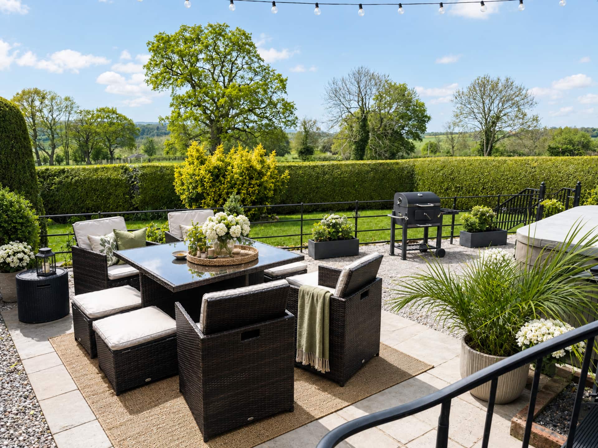 Garden Cottage Retreat | BBQ Hut & Hot tub