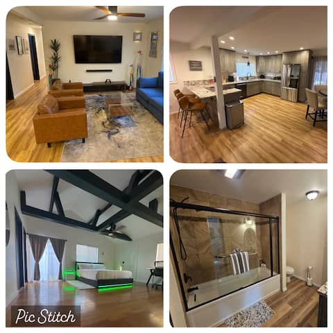 Oasis to the Redwoods
4 bd 3 bath central heat&a/c