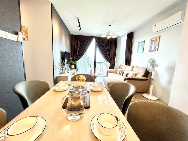 Hanns7pax&pool&king-bed&wifi&washer@comfort-stay6 - Sibu