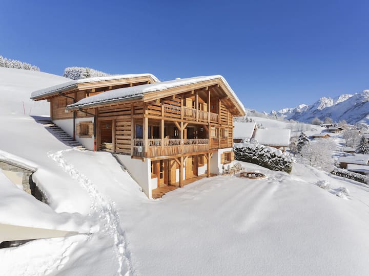 4 , 10 Pers, Spa Extérieur, Vue Panoramique, Terra - La Clusaz