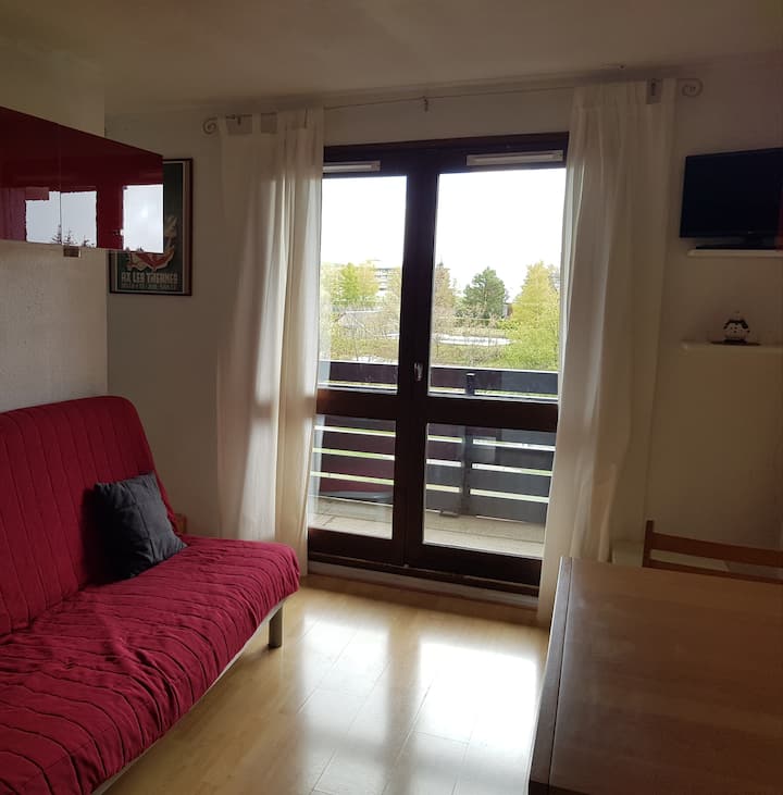 Studio Cabine Pied Des Pistes - Ax-les-Thermes