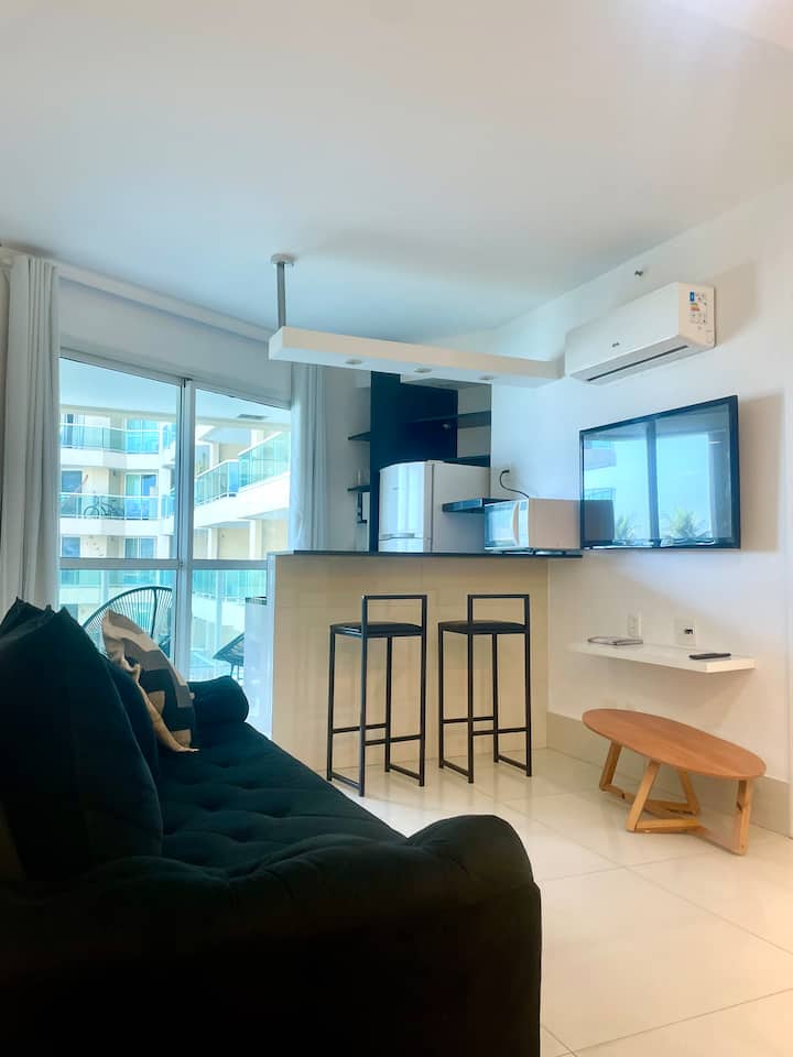 Flat Rio - Pé Na Areia, Beira Mar. Villa Del Sol - Recreio dos Bandeirantes