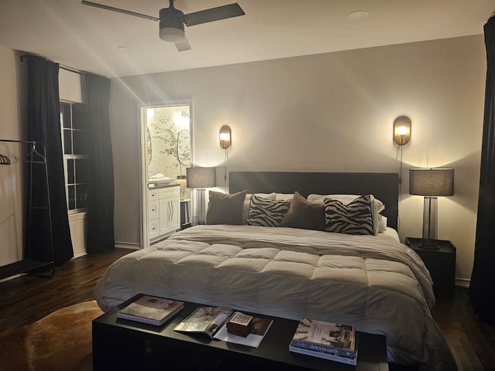 Colchón Haven fabricado en EE. UU.  Diseñado especialmente para dormir fresco y apoyar la espalda.