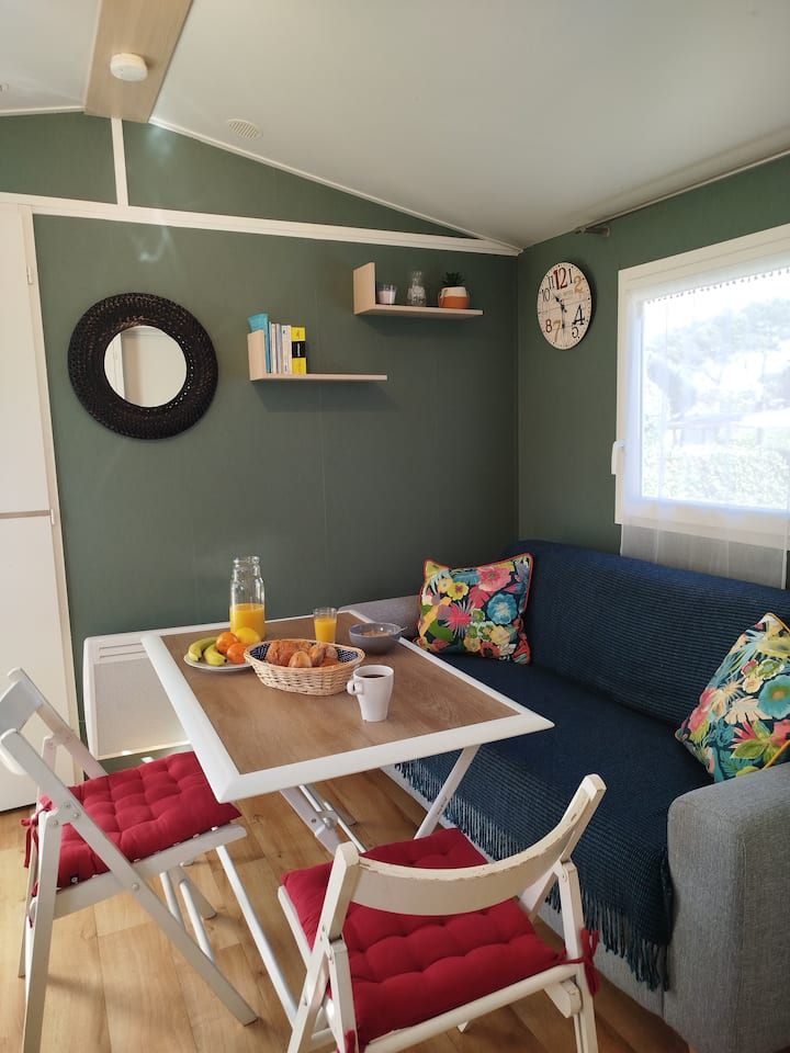 Mobil Home Cosy Dans Camping 4* - Pleubian