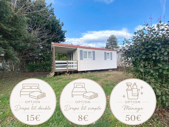 Mobil-home 4 Personnes, 2 Chambres - Hauterives