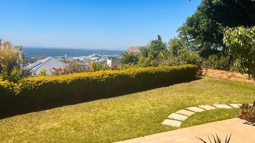 Garden Apartment with Sea Views