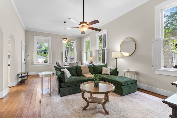 3bd 2ba Shandon | Porch, Fenced Yard + Walkable - Columbia, SC