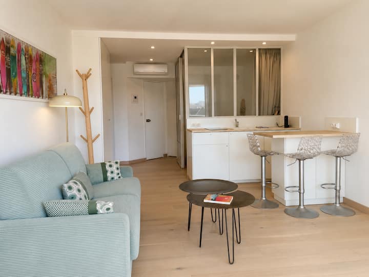 29m2 Avec Terrasse - Climatisé - Plage Miramar - Biarritz