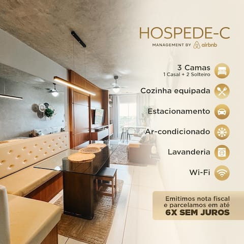 Apartment in a condominium, lagoon view