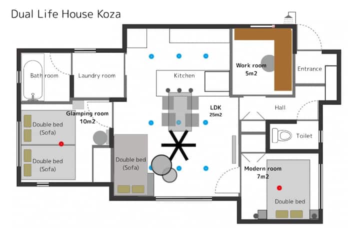 Brand New 2025 House Mins From Kadena Gate - Okinawa