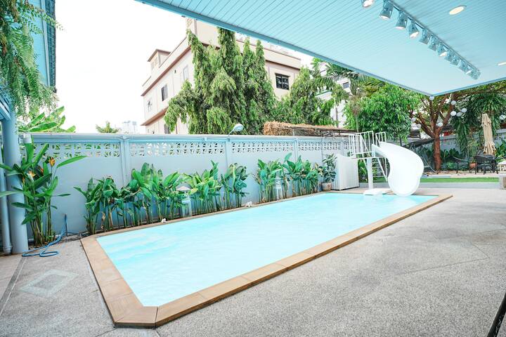 /6曼谷市中心独栋泳池别墅BTS Asok 5间卧室6个卫生间 gallery image 4