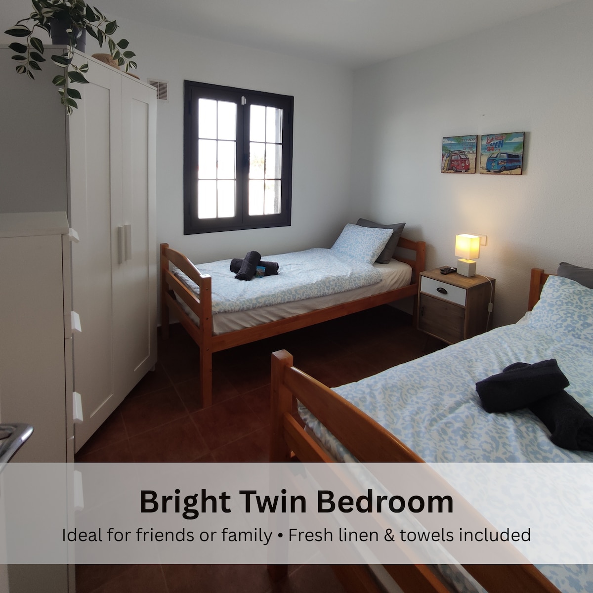 Zweites Schlafzimmer – ideal für Kinder, Gäste