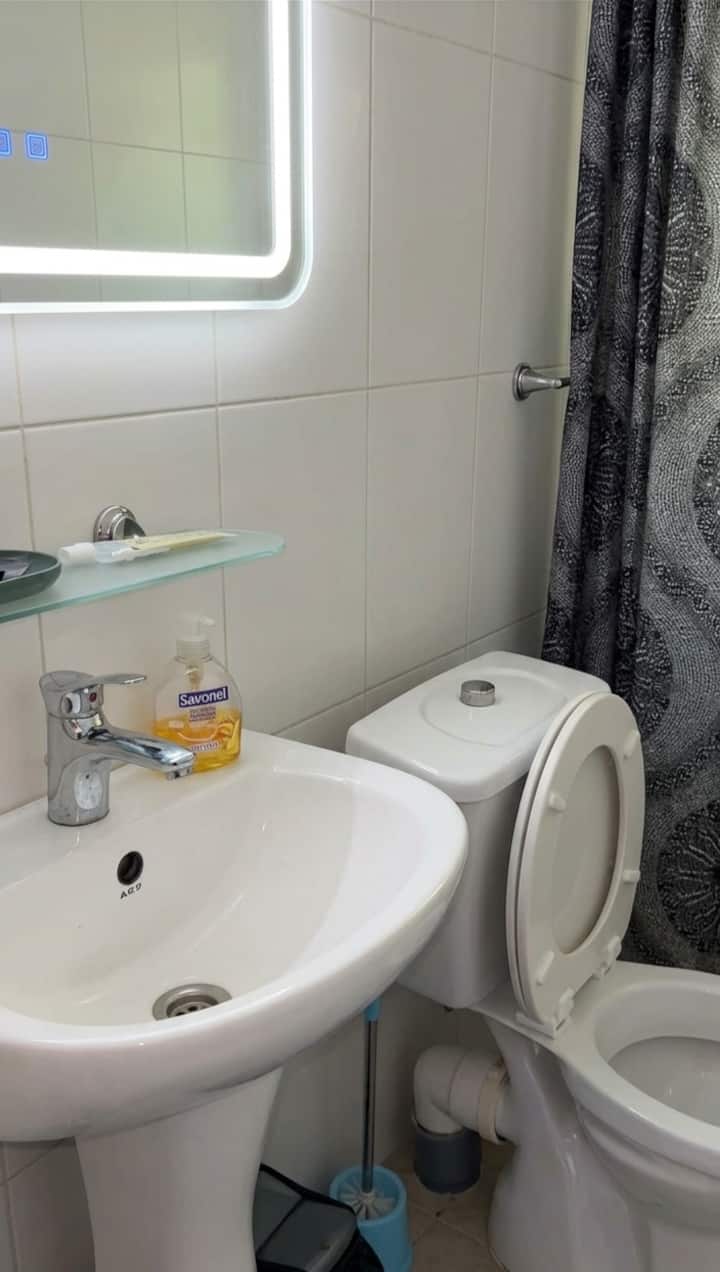 Salle de bain du Studio B