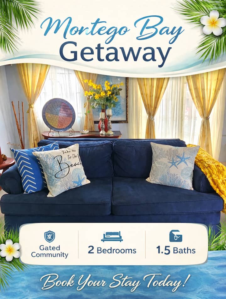 The Mango Walk Hideaway Bay View/ Very Private - Montego Bay