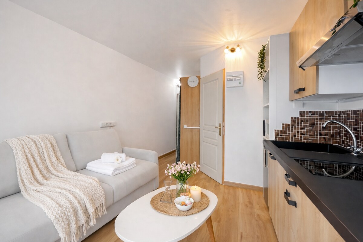 Top Airbnb: Le Winston - Cozy Studio - Metro - Rennes à Villejean Beauregard