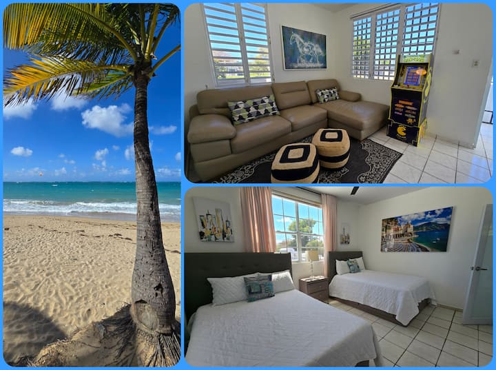 Sj3 - Ocean Park Beach Walk Dist, Wifi, A/c, Tv - San Juan