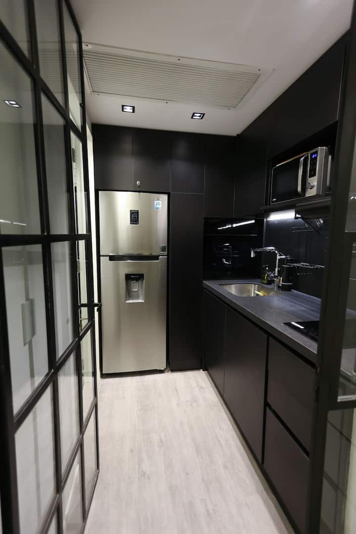 Apartamento mobiliado de 1 quarto em Palermo