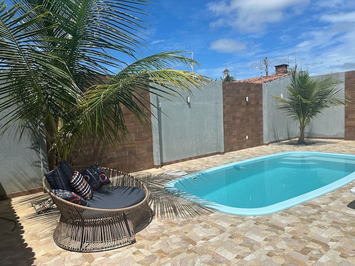 Casa Ampla Em Salinópolis C/piscina/churasqueira. - Salinópolis