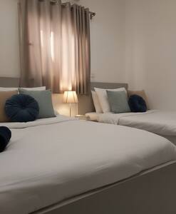 stylish gray apartment sea view 201