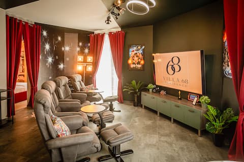 Propriété Airbnb réussie: Studio 68 – Close to Basel | Home Theater & Comfort à Saint Louis