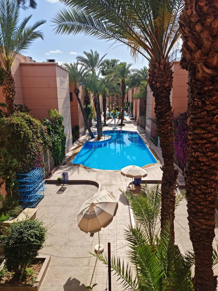 Riad à Marrakech, Résidence Avec 3 Piscines - Marrakech