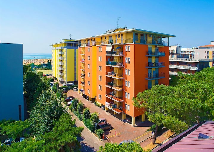 Retraite En Bord De Mer Avec Terrasse à Bibione - Bibione