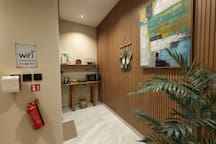 Studio with Hotel-Style Services and Self Check-In