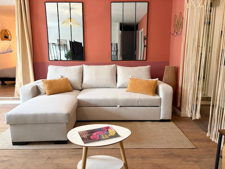 Appartement Avec Jardin & Balnéo – Centre Roubaix - Villeneuve-d'Ascq