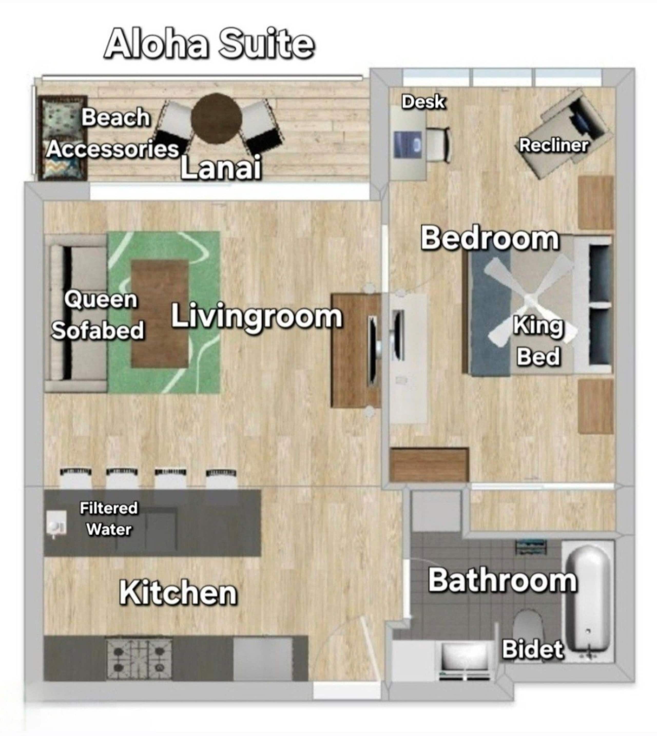 Condo in Honolulu · ★5.0 · 1 bedroom · 2 beds · 1 private bath - Image 7