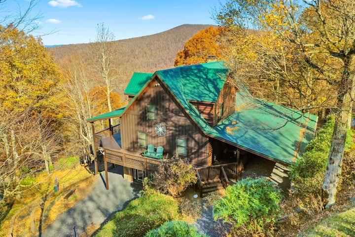 Spacious 4-bedroom Cabin In West Jefferson - West Jefferson, NC