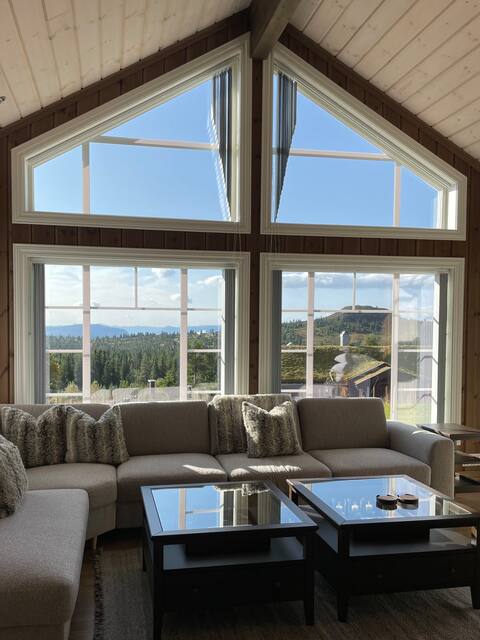 Top Airbnb: Soria Moria Panorama. Sauna. Autumn magic in the mountains in Gol