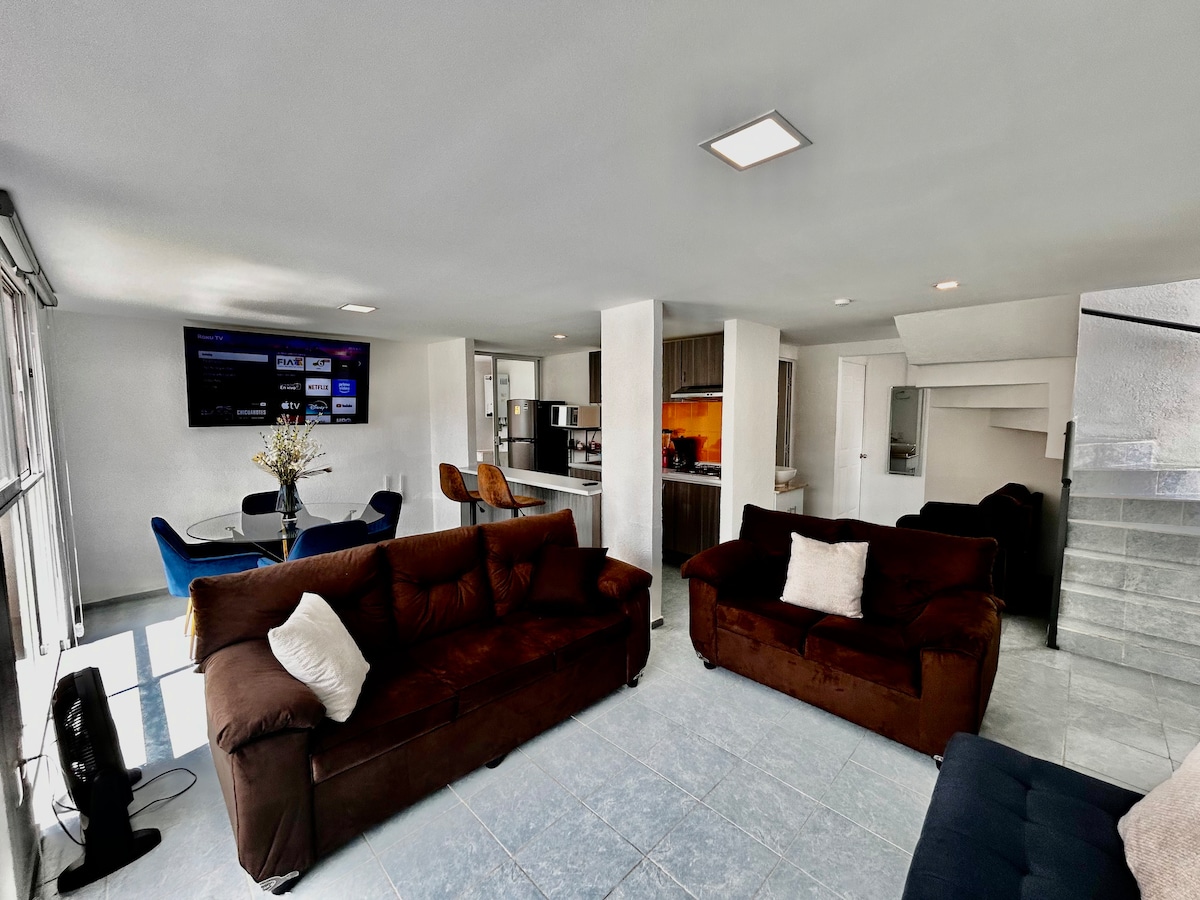 Anuncio de Airbnb popular: OHANA Apartment Pool & Roof JiUTEPEC event area en Cuauchiles