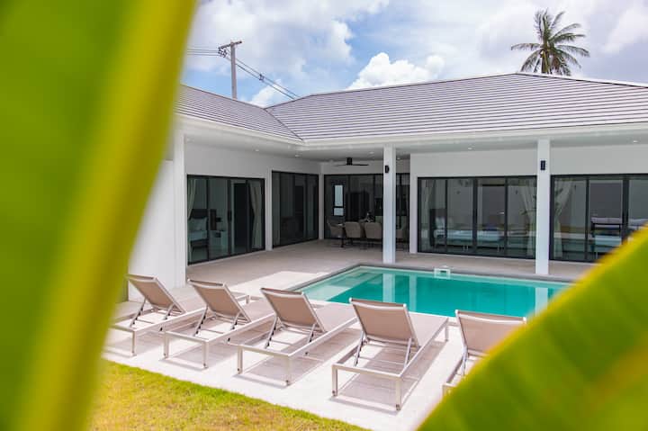 Villa See 04 • 3-br Private Pool 900 M Silverbeach - Ko Samui